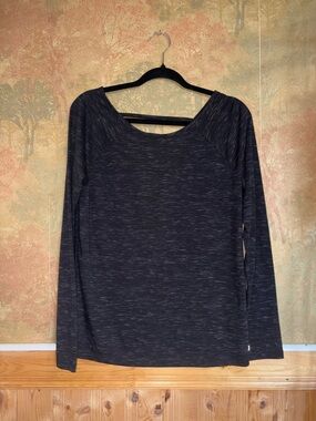 Kyodan ~ Black Open Back Longsleeve